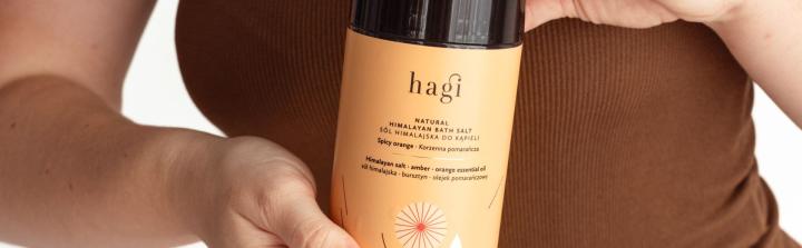Naturalna sól do kąpieli Korzenna Pomarańcza od Hagi - pielęgnacja zmysłów i ciała w jednym 
